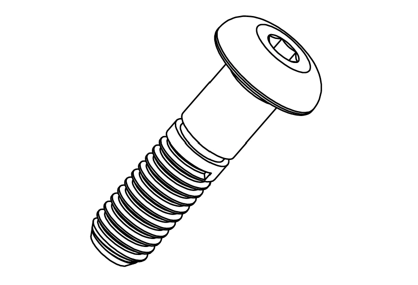 AL-SP003 T-Sistem M6 segman kanallı baskı pabucu vidası