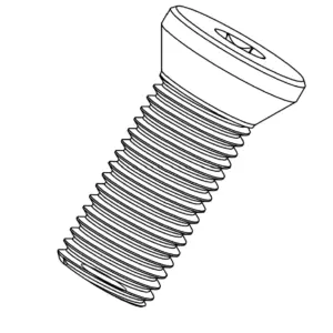 AL-SP006 T-C Sistem  DNMG 15, WNMG 08, CNMG 12, TNMG 22, SNMG 12, CNGN 12, SNGN 12, DNGN 15 M5*12 Altlık Vidası