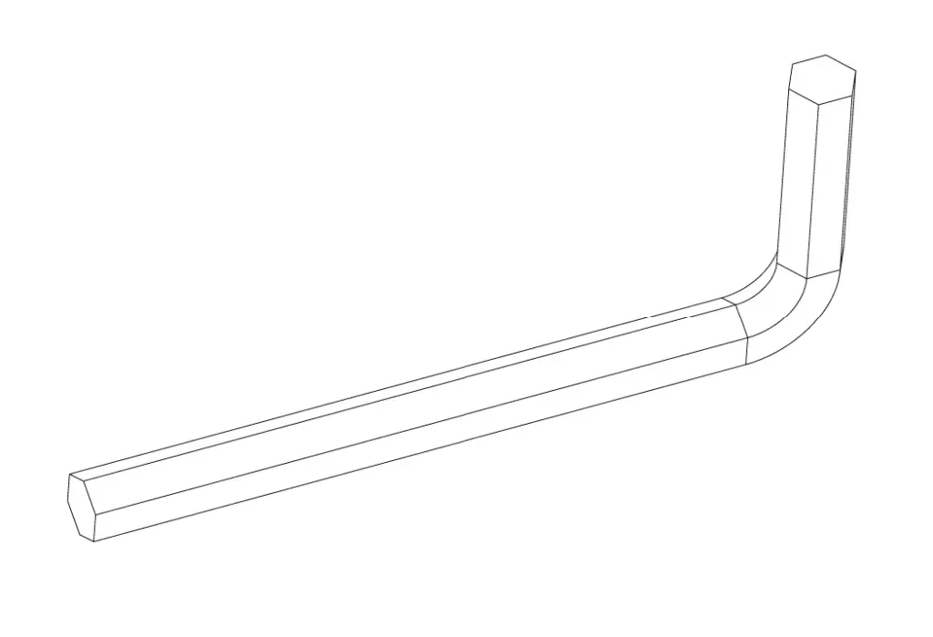 AL-SP015 4 mm Allen anahtar