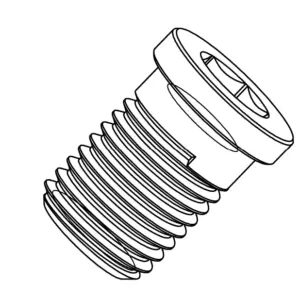 AL-SP019 S-Sistem M3.5*11 CCMT 09, DCMT 11, VBMT 16, VCMT 16, TCMT 16, Diş vida 16 Altlık vidası (Bukse vida)