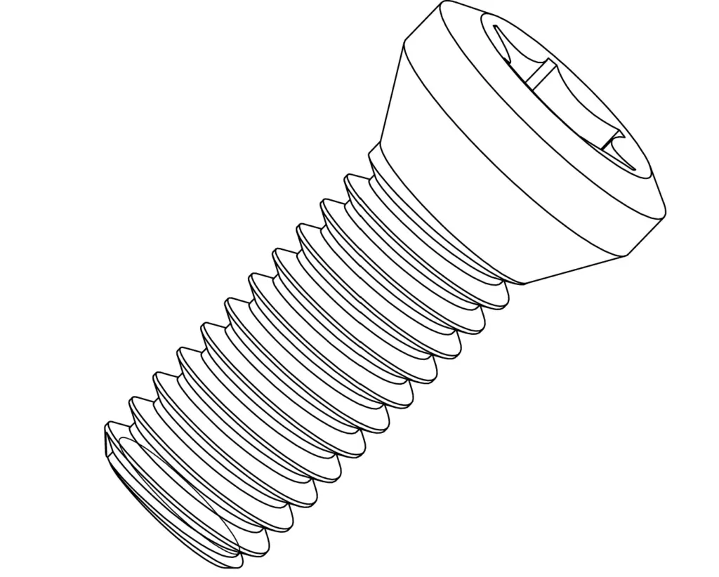 AL-SP024 S-Sistem M4*12 tork vida