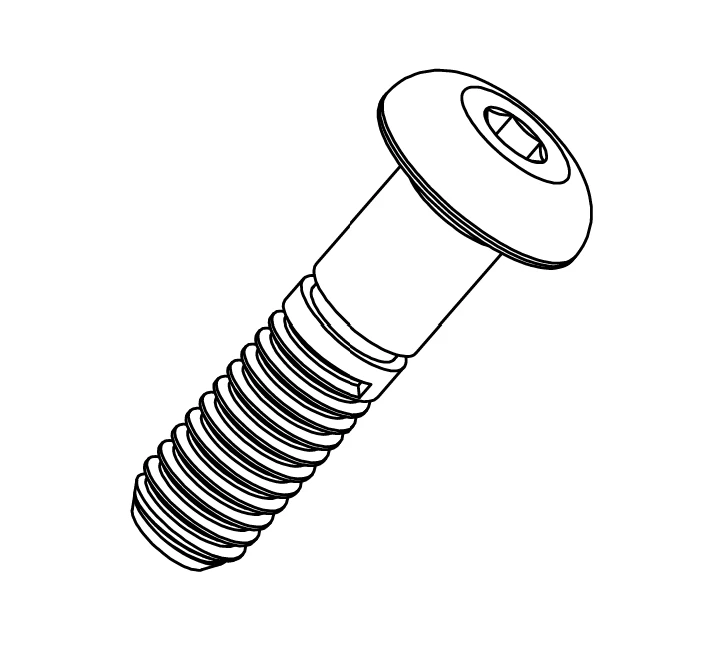 AL-SP037 T-SİSTEM İÇİN CNMG 16 BASKI PABUÇ VİDASI (M6X29)