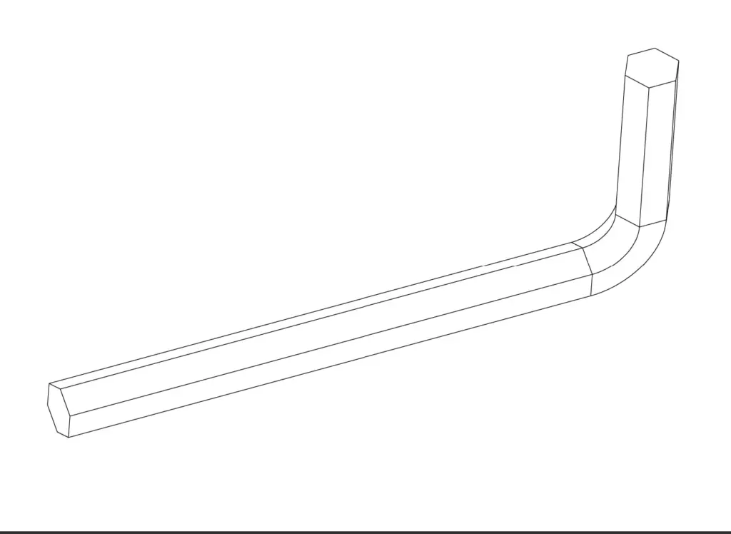 AL-SP065 5 mm Allen anahtarı